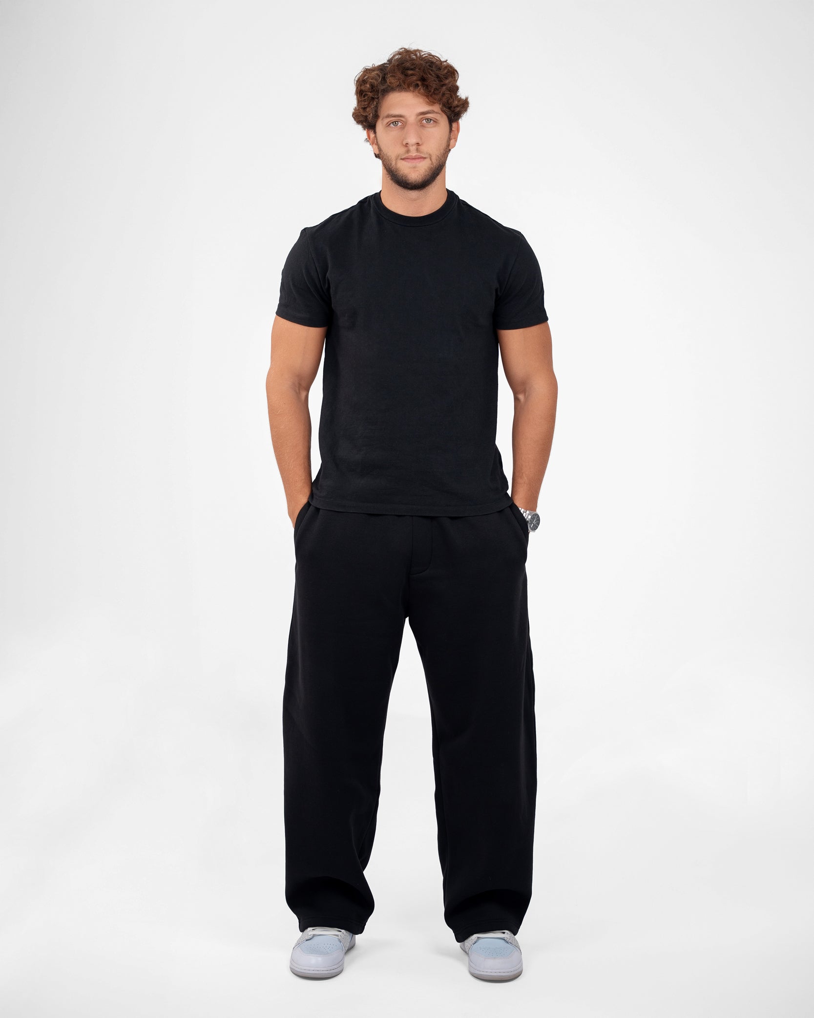 Essential Sweatpants (BLACK)